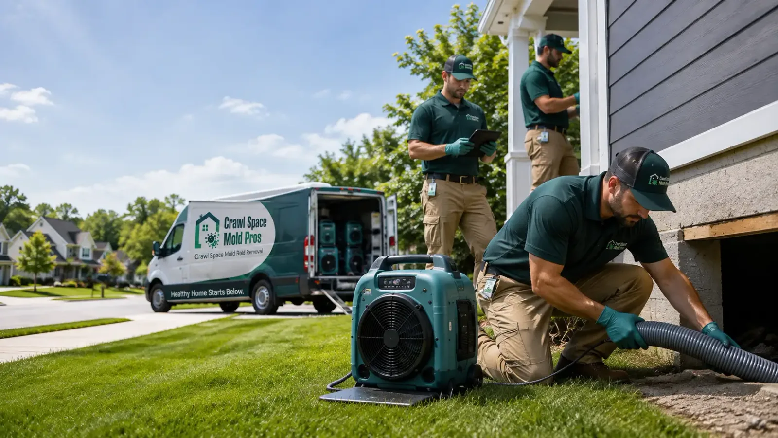 Crawl Space Mold Removal in Round Rock, TX